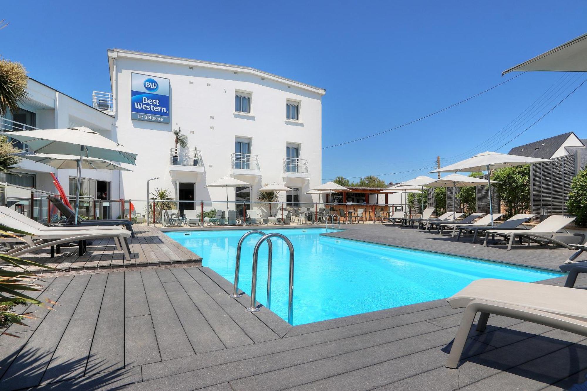 Best Western Hotel Le Bellevue Киберон Экстерьер фото